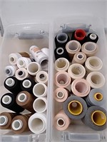 Large group of sewing thread