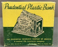 Vtg Prudential Insurance Company Plastic Bank