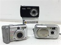 Point And Shoot Digital Cameras. Untested, No