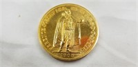 1908 100 Korona .900 gold (Hungary) 33.875g