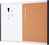 Amazon Basics Magnetic Dry-Erase Board, Combo Boa"
