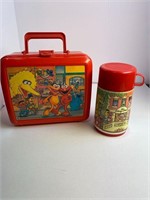 Alladin Muppets Lunch box with Thermos Big Bird
