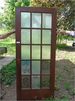 Glass Pane Door