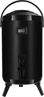 VorChef 2.1 Gal Beverage Dispenser, Black