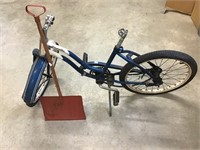 Child’s Shovel, Huffy Impalla Bike No Seat Or