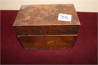 Oak Recipe Box