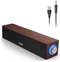 Computer Speakers, Wired USB-Powered PC Speaker
