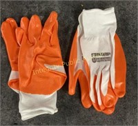 2pr Firm Grip Gloves Large