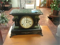 Seth Thomas granite top table clock
