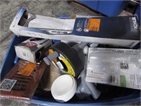 Box of Assorted Plumbing Supplies