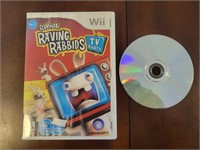 NINTENDO WII RAVING RABBIDS TV PARTY VIDEO GAME