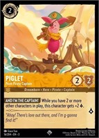 Disney Lorcana Tcg Piglet Into The Inklands Sr Nm