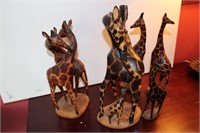 Giraffe decor lot 3