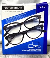 Foster Grant Design Optics Eyewear +2.50