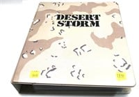 Desert Storm Topps Collector cards, full binder
