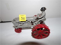 McCormick Deering Cast Iron Tractor--Arcade