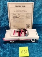 11 - LTD ED 1955 OLDSMOBILE W/ COA (A52)