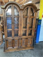 Lighted china hutch****