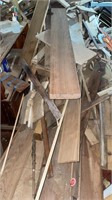 Assorted wood- *maybe 5 feet long x 2 inches