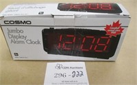 Cosmo Jumbo Display Alarm Clock