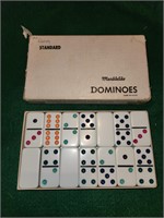 Vtg. Colored Dominoes