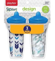 PACK OF 2 PLAYTEX SIPSTEES STAGE 3 SPOUT CUPS