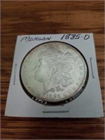 Morgan silver dollar 1885 0