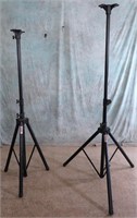 2- STONE P.A. SPEAKER STANDS
