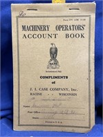 Advertisement: Machinery Operators Book J. I. Case