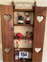 Heart Shelf & Pieces (Kitchen)
