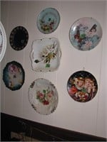MIsc lot of handpainted plates