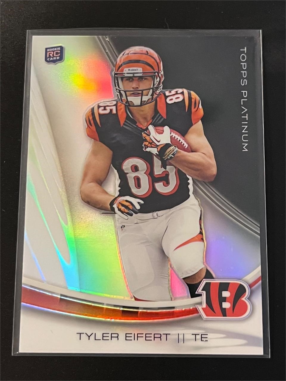 Tyler Eifert Topps Platinum Rookie Card