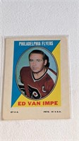 1970 71 Topps Hockey Stamp Ed Van Impe