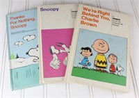 (3) Hardback Charlie Brown Children's Books
