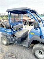 KAWASAKI 4WD MULE 610 4X4 UTV & 4 EXTRA TIRES