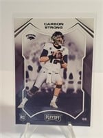 2022 Panini Chronicles Playoff  Carson Strong RC