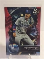 2023 Bowman Platinum Miguel Vargas RC
