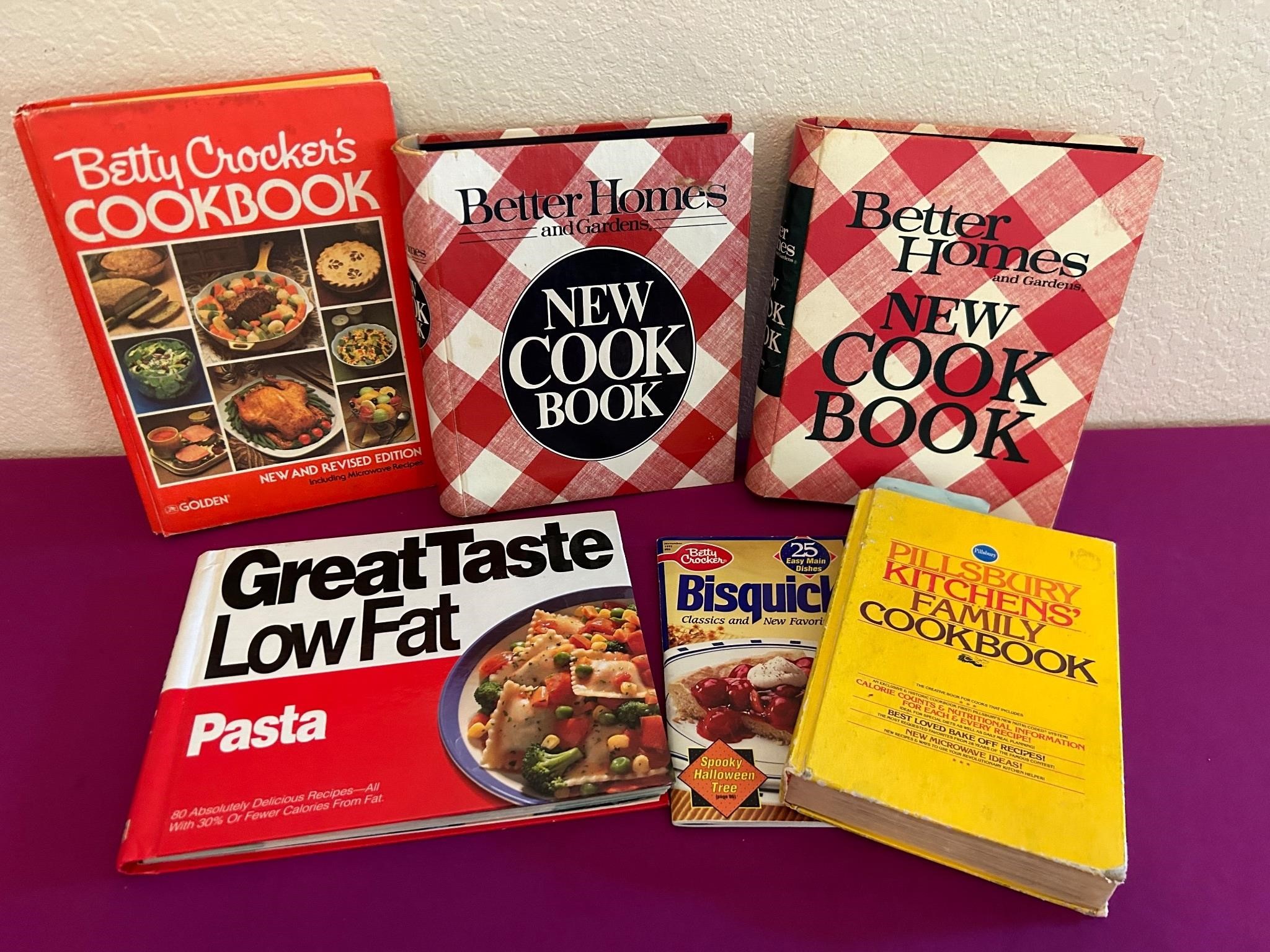 Betty Crocker, Better Homes, Pillsbury, ++