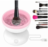 Portable Electric Eye Shadow Brush Cleaner: USB Ch