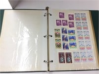 Stamp Album 6 Pages Mint Canadian Stamps