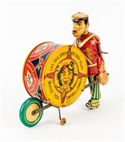 Vintage Marx Tin Litho Toy Let The Drummer Boy