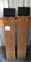Wooden Ramps 3' Long