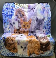 Cat Theme Queen? Size Comforter - Read