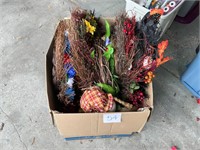 Box Lot Full of Holiday Decor