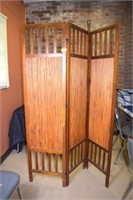 Wood Room Divider