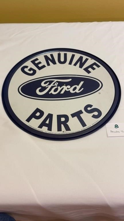 Genuine Ford Parts Tin Sign