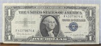 Silver certificate 1957b $1 banknote