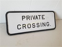 Private Crossing 29.5"x1' Cast Iron