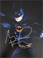 Batman Michael Keaton signed photo. GFA Authentica