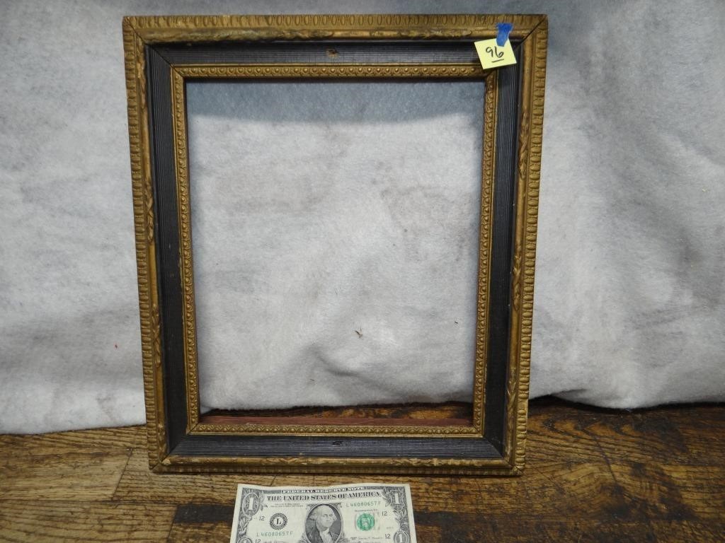 Old Wood Picture Frame 10" x 12"